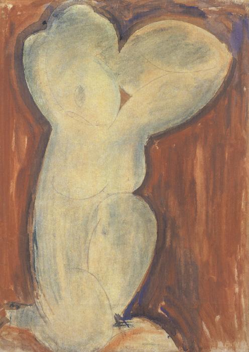 Amedeo Modigliani Caryatid (mk39) oil painting picture
